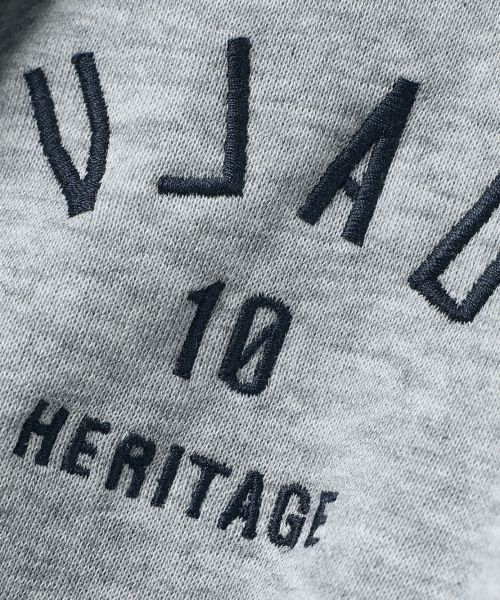 Details for DIMITRI BLACK VLAD One-Tuck Curved Track Sweatpants Melange Gray VBF1PL01MG