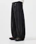 Buy DIMITRI BLACK VLAD One Tuck Curved Cutoff Sweatpants_Pigment Charcoal VBF1PL04CH