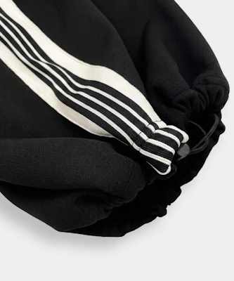 Dimitri Black VLAD One Tuck Curved Track Pants (3 Symbol Jersey) Black & Ivory VBF7PL05BB Sizing Dimitri Black VLAD One Tuck Curved Track Pants (3 Symbol Jersey) Black & Ivory VBF7PL05BB