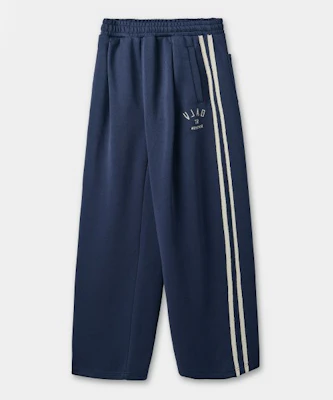 DIMITRI BLACK VLAD One Tuck Curved Track Sweatpants - Navy VBE8PL01NY Order DIMITRI BLACK VLAD One Tuck Curved Track Sweatpants - Navy VBE8PL01NY