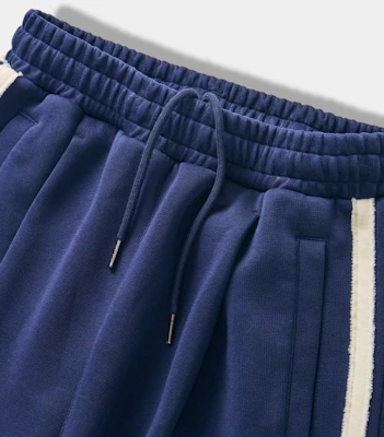 DIMITRI BLACK VLAD One Tuck Curved Track Sweatpants - Navy VBE8PL01NY Shop DIMITRI BLACK VLAD One Tuck Curved Track Sweatpants - Navy VBE8PL01NY