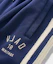 Purchase DIMITRI BLACK VLAD One Tuck Curved Track Sweatpants - Navy VBE8PL01NY