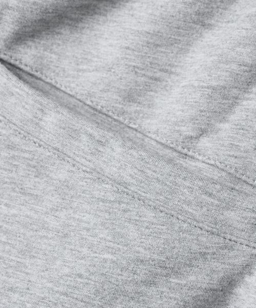 Details for DIMITRI BLACK VLAD Single Tuck Curved Cutoff Sweatpants_Melange VBF1PL04MG