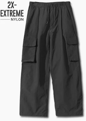 DIMITRI BLACK VLAD Waterproof Wide Cargo Pants_Black VBCSPL07BK Order DIMITRI BLACK VLAD Waterproof Wide Cargo Pants_Black VBCSPL07BK
