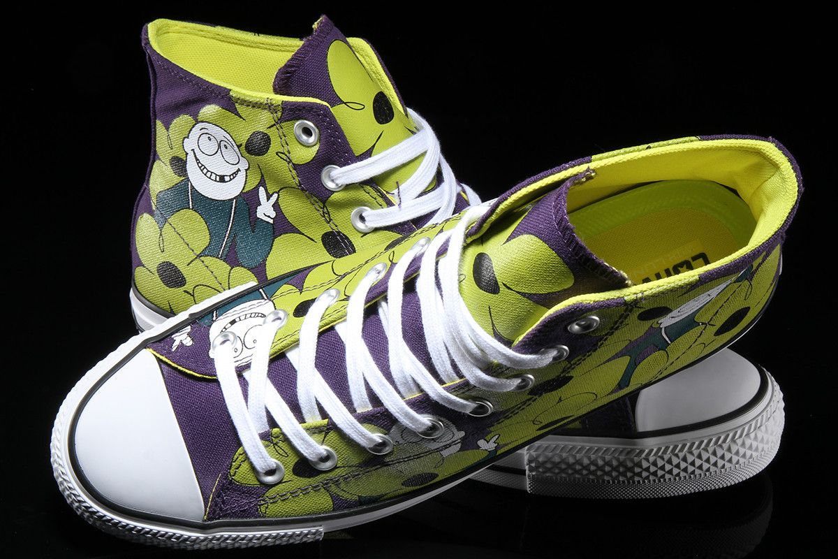 Order Dinosaur Jr. x Converse Chuck Taylor All Star Pro Hi 'Cáscara de Berenjena' 158663C-501
