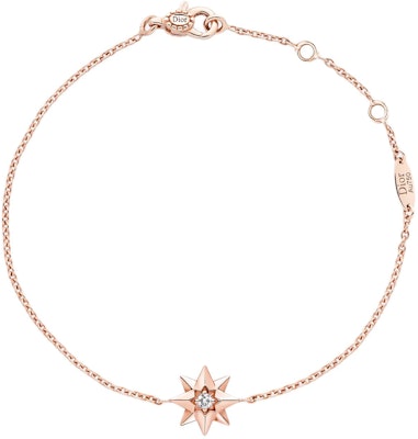 DIOR 18K玫瑰金女士手鍊,刻有品牌標誌細節。 JRDV95247_0000 Buy DIOR 18K玫瑰金女士手鍊,刻有品牌標誌細節。 JRDV95247_0000