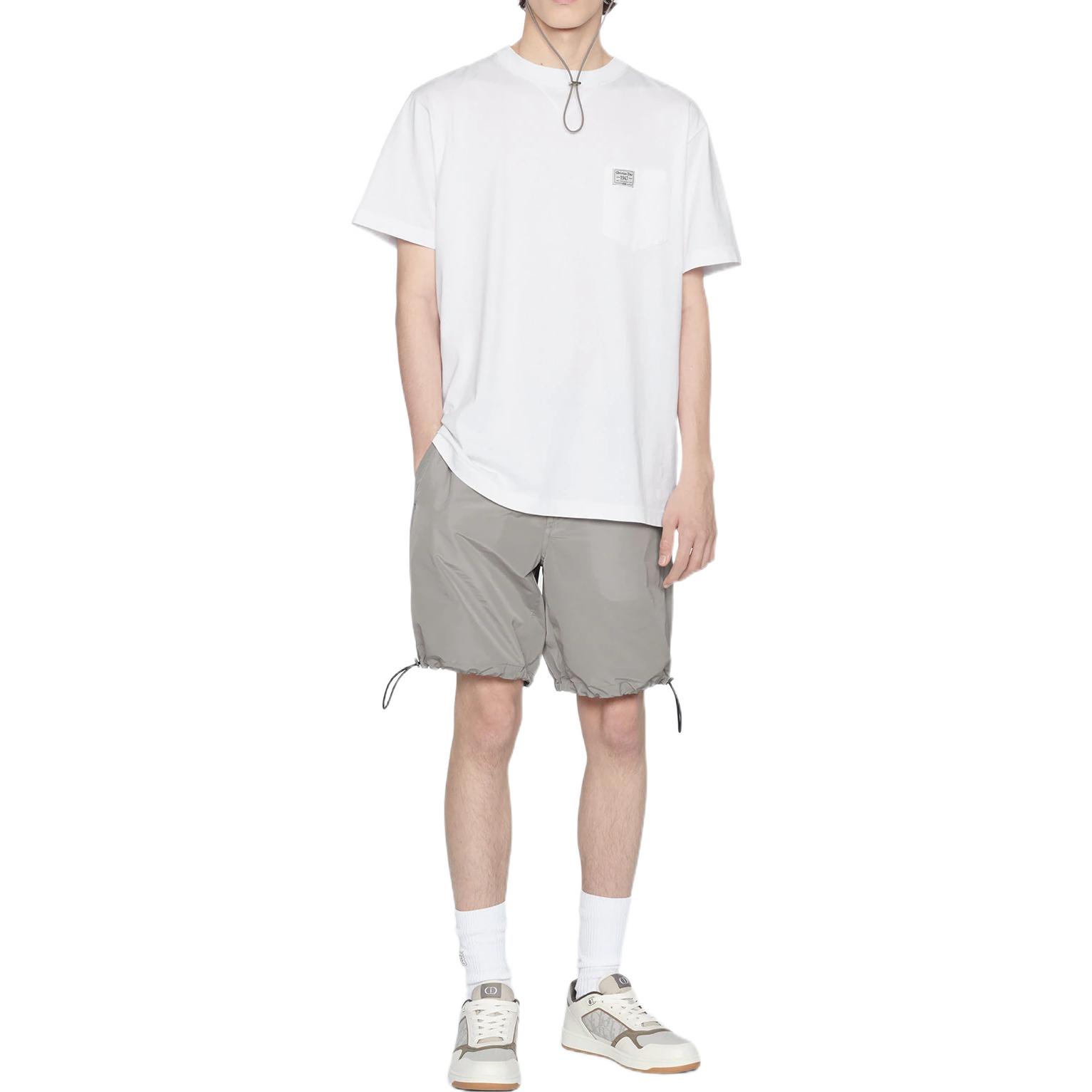 DIOR 1947 Limited Edition White Logo Crewneck Oversized  T-Shirt. 243J634A0677-C081 圖 4