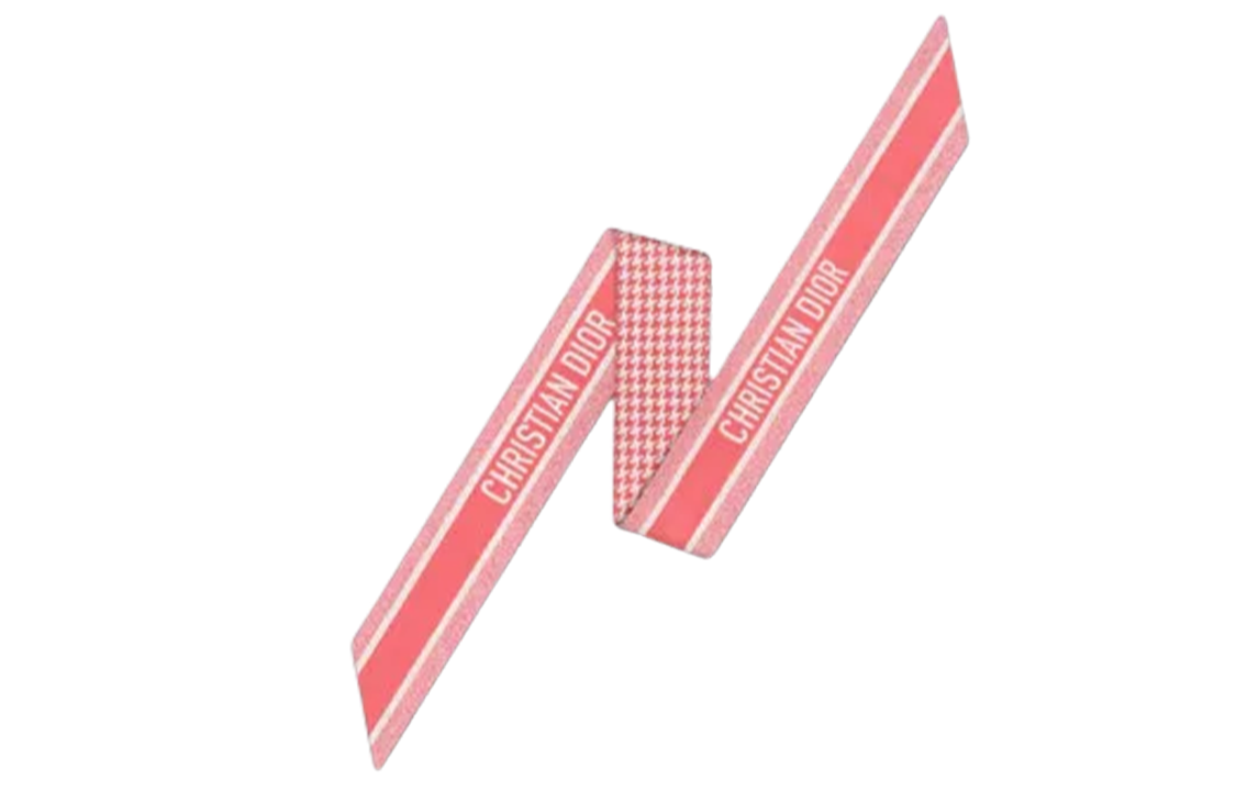 Dior 30 Montaigne Mitzah Silk Scarf Pink Twill Mulberry Silk. 15MON106I601-C405 圖 3