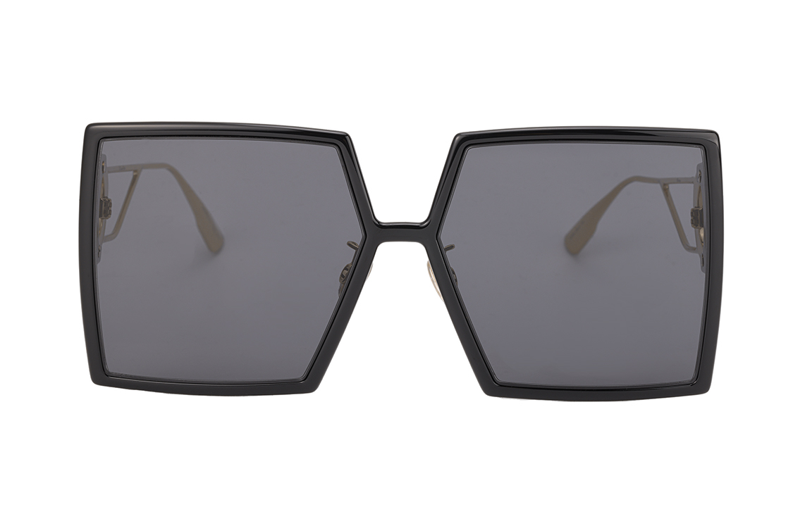 DIOR 30Montaigne Square Sunglasses Unisex Black 30MNTGN-8072K 圖 3