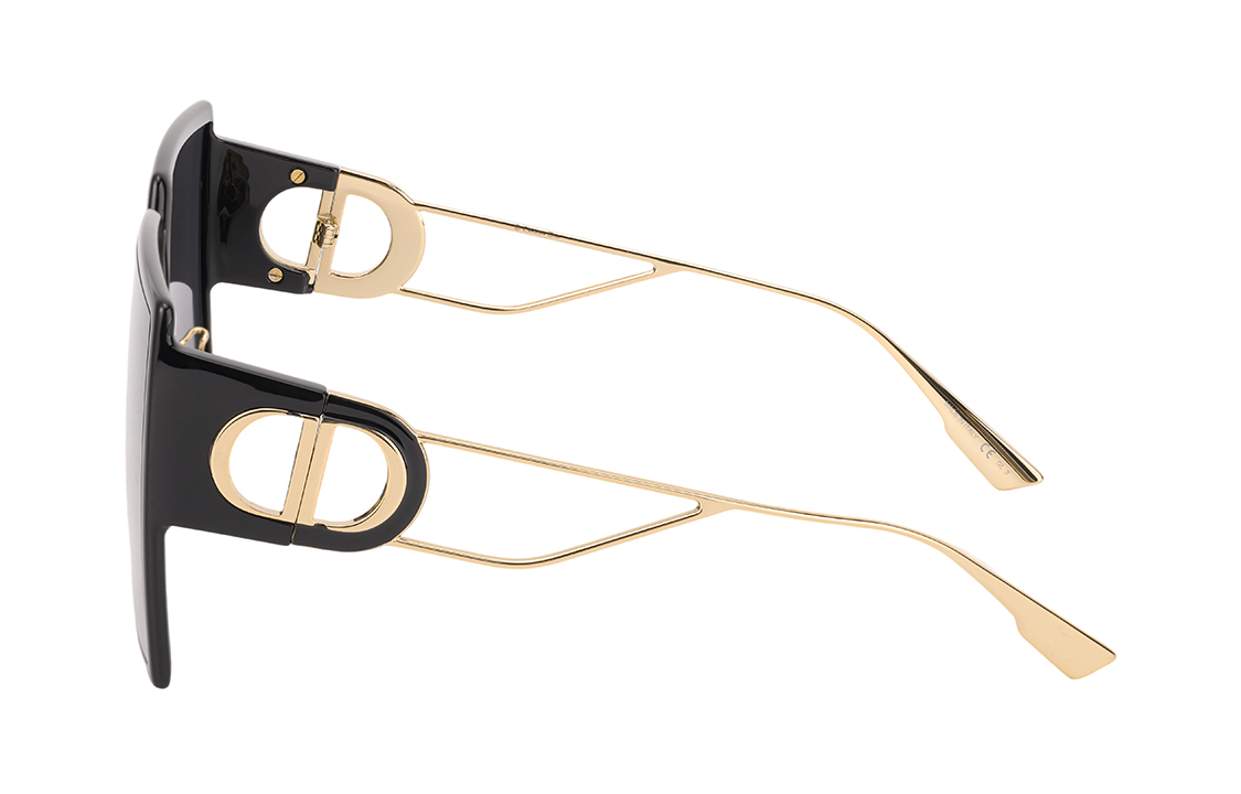 DIOR 30Montaigne Square Sunglasses Unisex Black 30MNTGN-8072K 圖 4