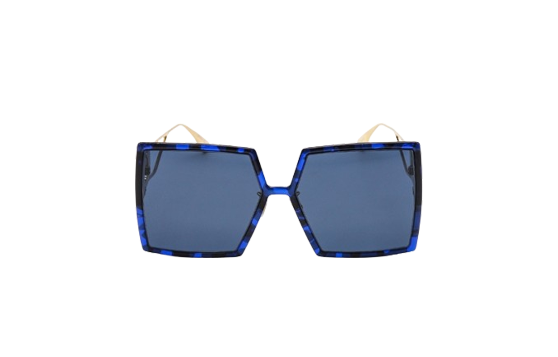 DIOR 30Montaigne Square Sunglasses Unisex Black 30MNTGN-8072K 圖 5