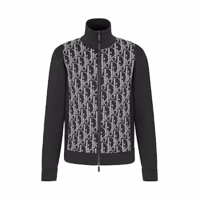 Dior 3D Monogram Knit Jacket Black 113M421AT195-C988