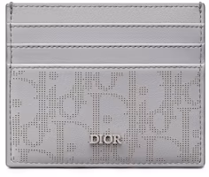 Dior (6-Slot) Card Holder Oblique Jacquard Gray Dior (6-Slot) Card Holder Oblique Jacquard Gray