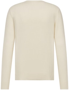 DIOR Sweater Beige Crew Neck dengan Cetakan Huruf Lengan Panjang. 413M653AT759-C088 Lookbook DIOR Sweater Beige Crew Neck dengan Cetakan Huruf Lengan Panjang. 413M653AT759-C088
