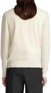 DIOR Sweater Beige Crew Neck dengan Cetakan Huruf Lengan Panjang. 413M653AT759-C088 Details for DIOR Sweater Beige Crew Neck dengan Cetakan Huruf Lengan Panjang. 413M653AT759-C088