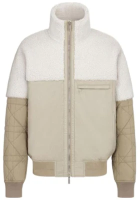 DIOR Chaqueta Beige Patchwork Cuello Alto Casual de Manga Larga 343C410A5939-C188 Buy DIOR Chaqueta Beige Patchwork Cuello Alto Casual de Manga Larga 343C410A5939-C188