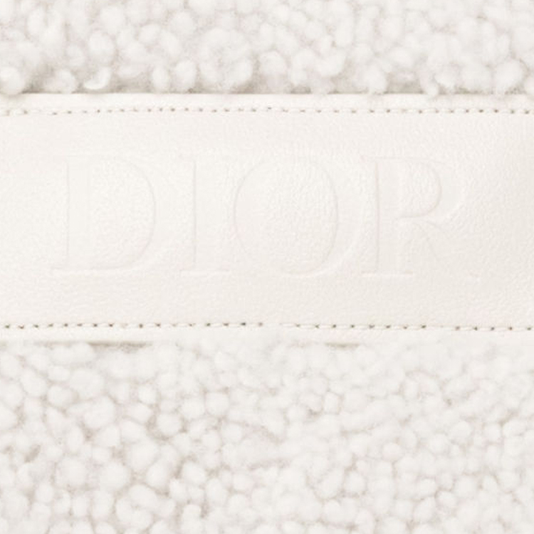 Details for DIOR Chaqueta Beige Patchwork Cuello Alto Casual de Manga Larga 343C410A5939-C188