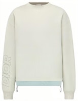 DIOR Beige Pullover Sweatshirt with Letter Print. 393J642A0854-C686 DIOR Beige Pullover Sweatshirt with Letter Print. 393J642A0854-C686