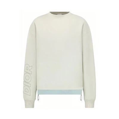DIOR Beige Pullover Sweatshirt with Letter Print. 393J642A0854-C686