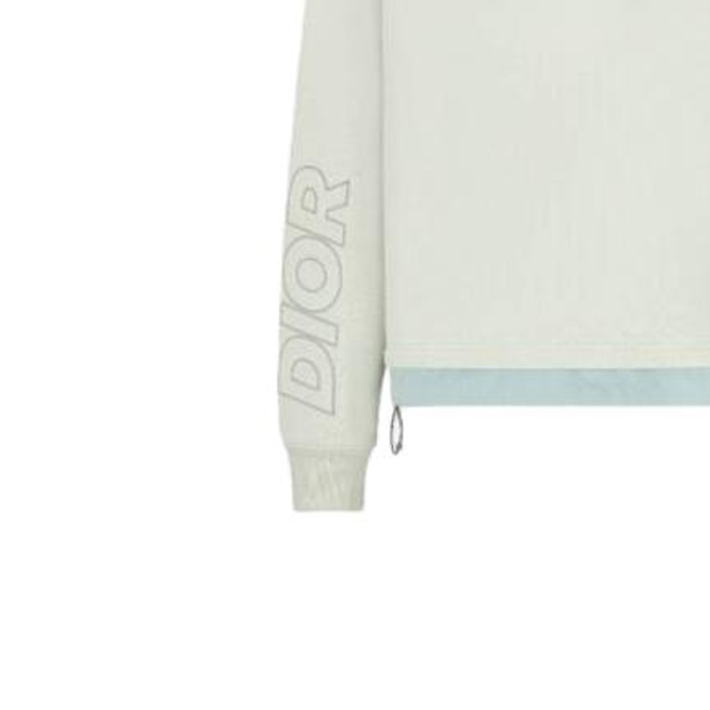 Sizing ディオール ベージュ プルオーバー スウェットシャツ ロゴプリント入り. 393J642A0854-C686