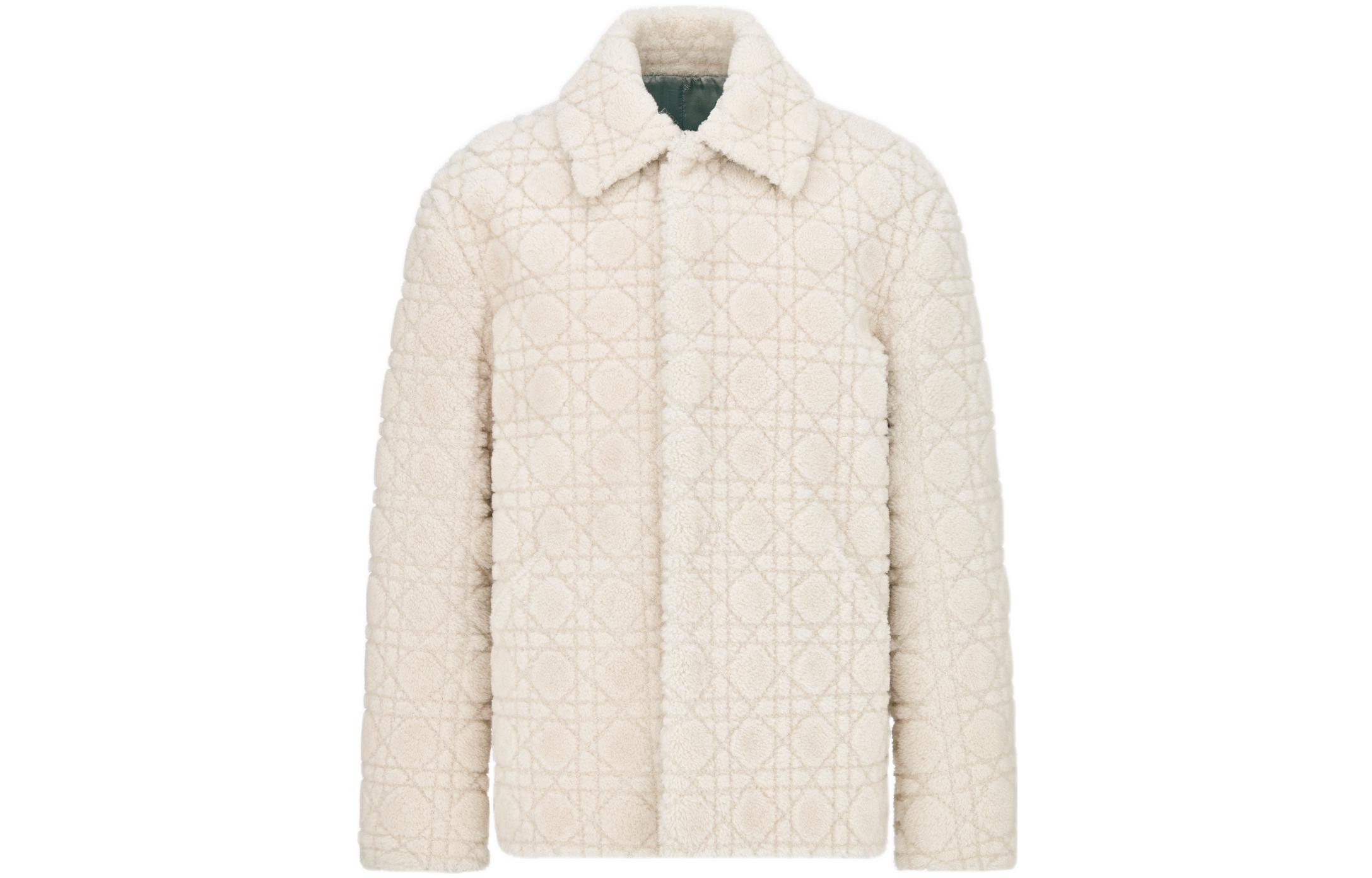 Order DIOR 米色菱格紋單排扣外套 SS23 243L421A0648-C110