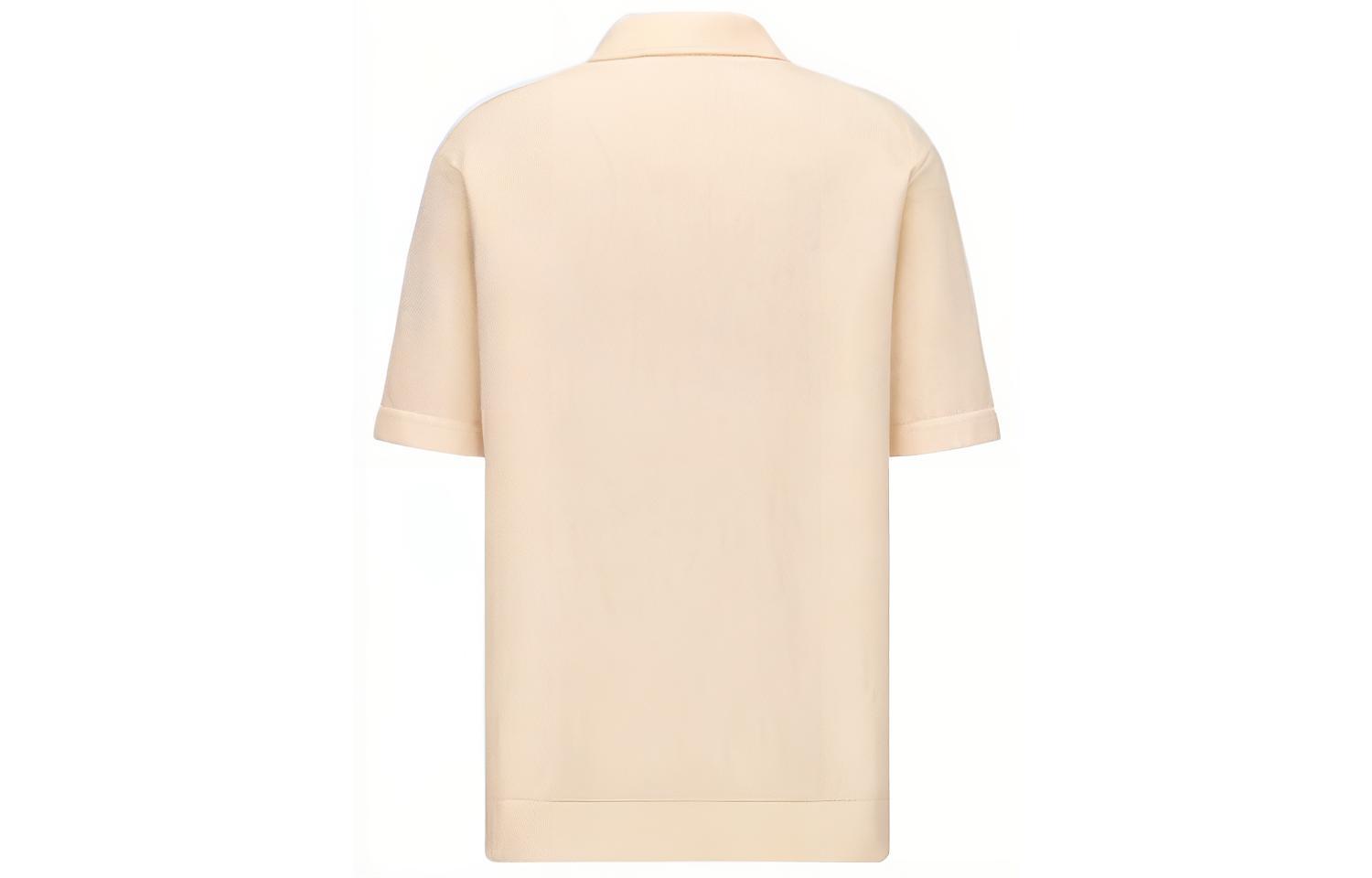 Lookbook DIOR Polo Camiseta Beige con Estampado de Conejo y Manga Corta 313M831AT498-C081