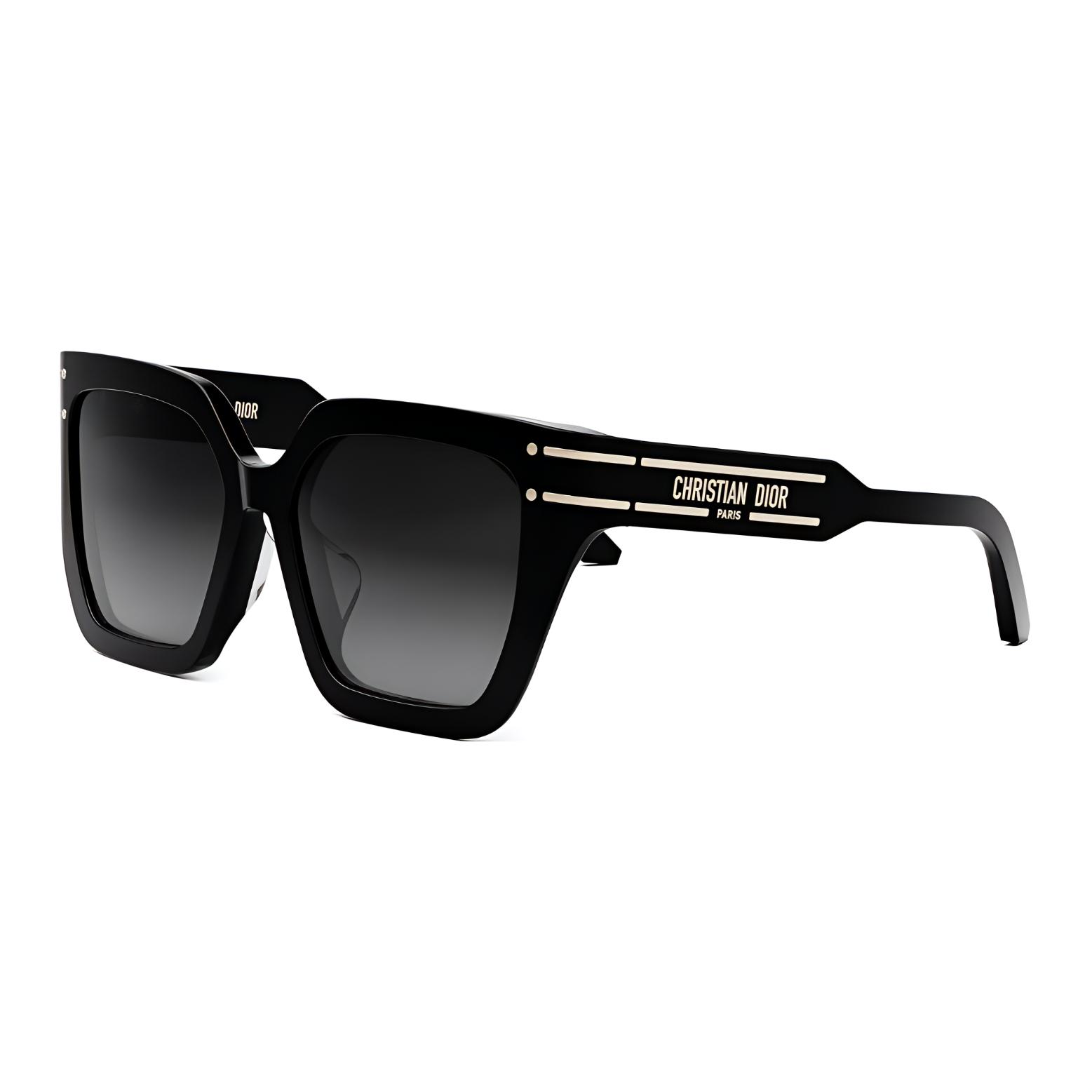DIOR  Black Butterfly Sunglasses with Logo Temple, Prescription Compatible DSGTS10F10A1-3
