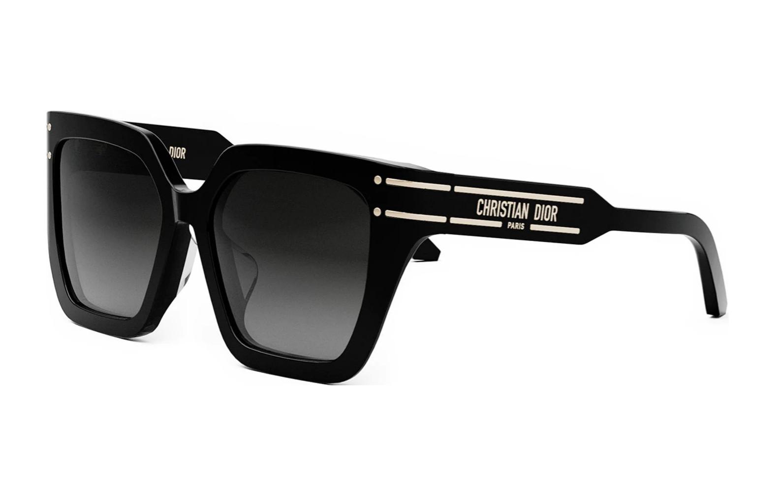 DIOR  Black Butterfly Sunglasses with Logo Temple, Prescription Compatible DSGTS10F10A1-3 圖 2