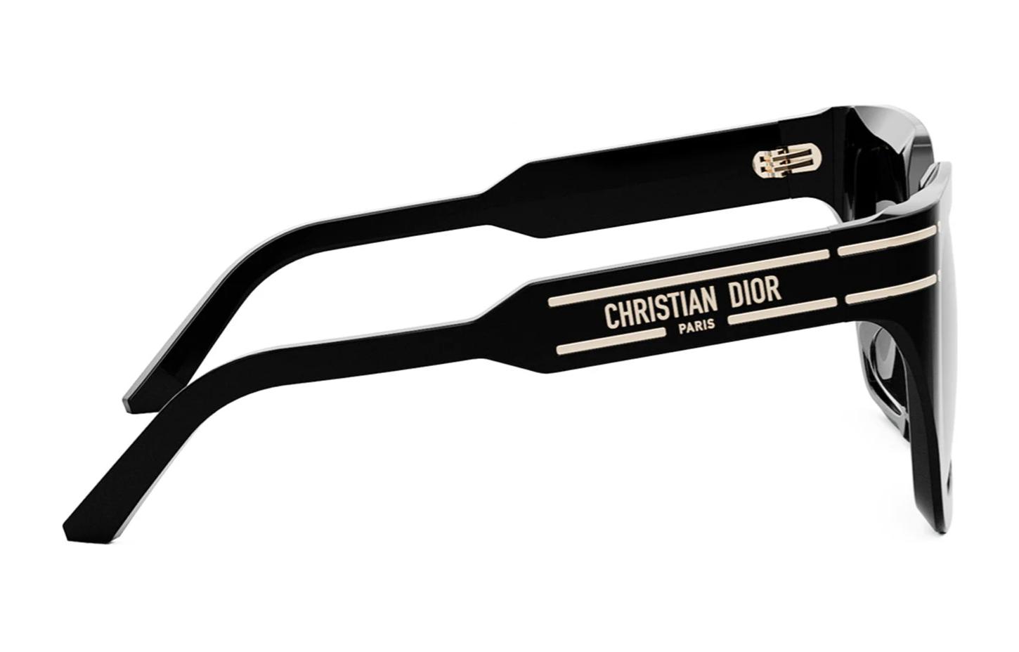 DIOR  Black Butterfly Sunglasses with Logo Temple, Prescription Compatible DSGTS10F10A1-3 圖 5