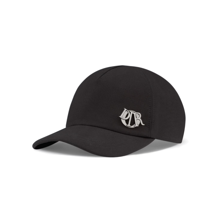 Order Topi Hitam DIOR Katun dengan Logo Bordir. 483C901B4511980