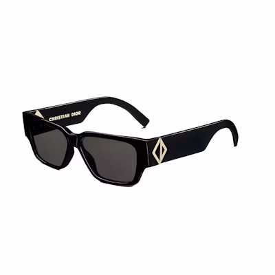 DIOR Black Full-Rim Square Acetate Sunglasses DM40109I10A0