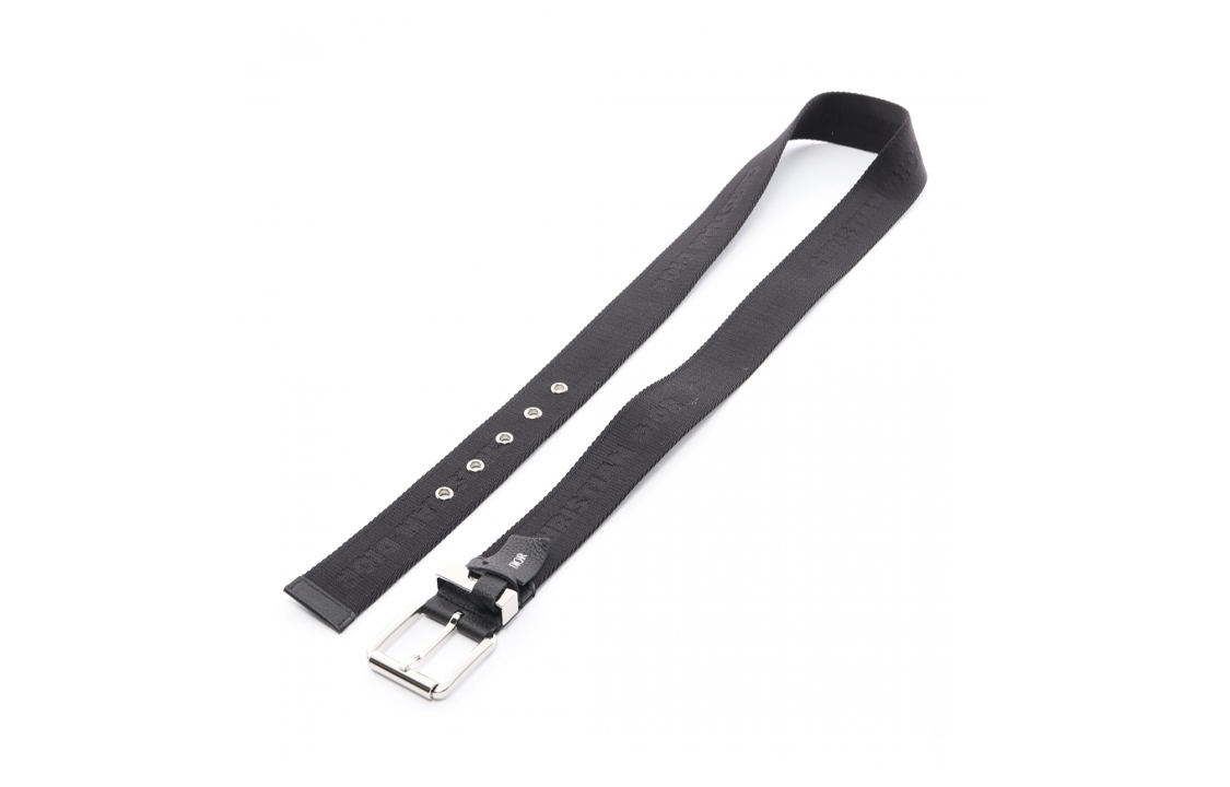 Lookbook DIOR 黑色雕刻细节皮带 - 3.5CM宽 4333PLNSDH00N