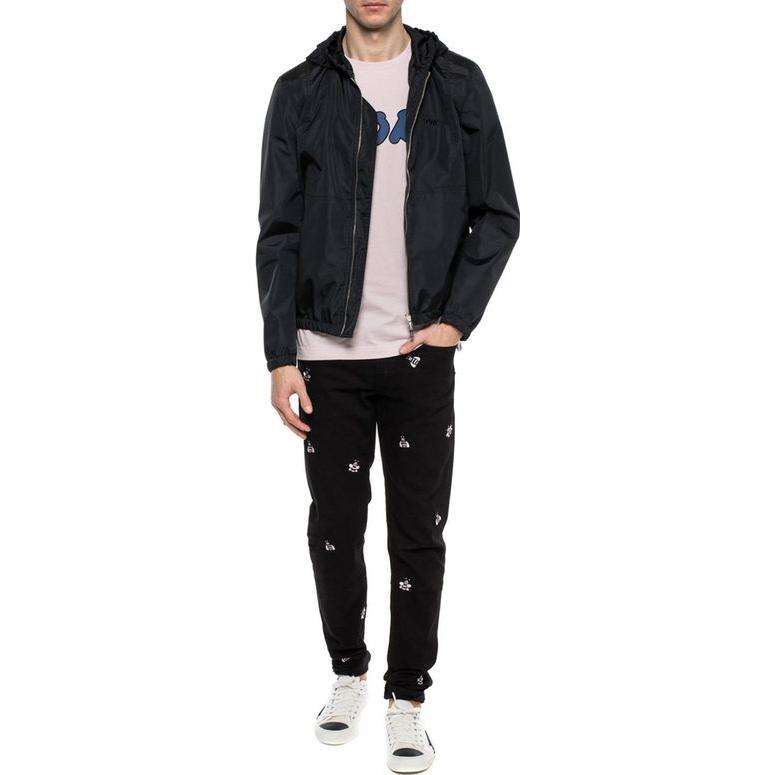 DIOR  Black Letter Print Casual Hooded Jacket. 923C450Z015-2984 圖 4