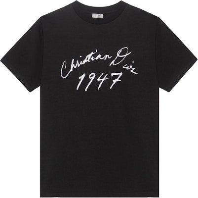 ディオール ブラック ロゴプリント オーバーサイズ 半袖 Tシャツ 493J696F0554-C980 Buy ディオール ブラック ロゴプリント オーバーサイズ 半袖 Tシャツ 493J696F0554-C980