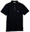 Buy DIOR Black Polo Shirt with Solid Color Letter Print and Pocket. 193J833A0455-908