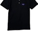 Sizing DIOR Black Polo Shirt with Solid Color Letter Print and Pocket. 193J833A0455-908