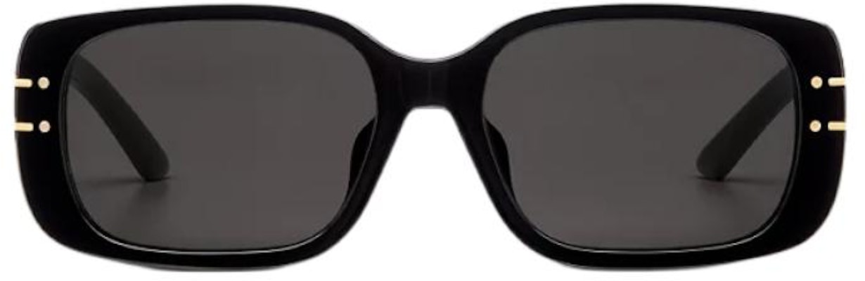 DIOR 黑色矩形太阳眼镜 金属框架配醋酸材质与标志印花。 SGTS12FXR_10A0 Lookbook DIOR 黑色矩形太阳眼镜 金属框架配醋酸材质与标志印花。 SGTS12FXR_10A0