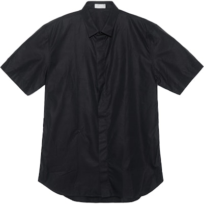DIOR Black Short-Sleeve Shirt with Bee Embroidery - New Season Release. 733C510B1581-C900 Order DIOR Black Short-Sleeve Shirt with Bee Embroidery - New Season Release. 733C510B1581-C900