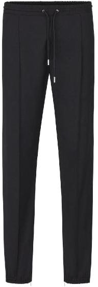 dior-black-solid-drawstring-mid-waist-straight-leg-casual-pants-733-c138-e3226-900