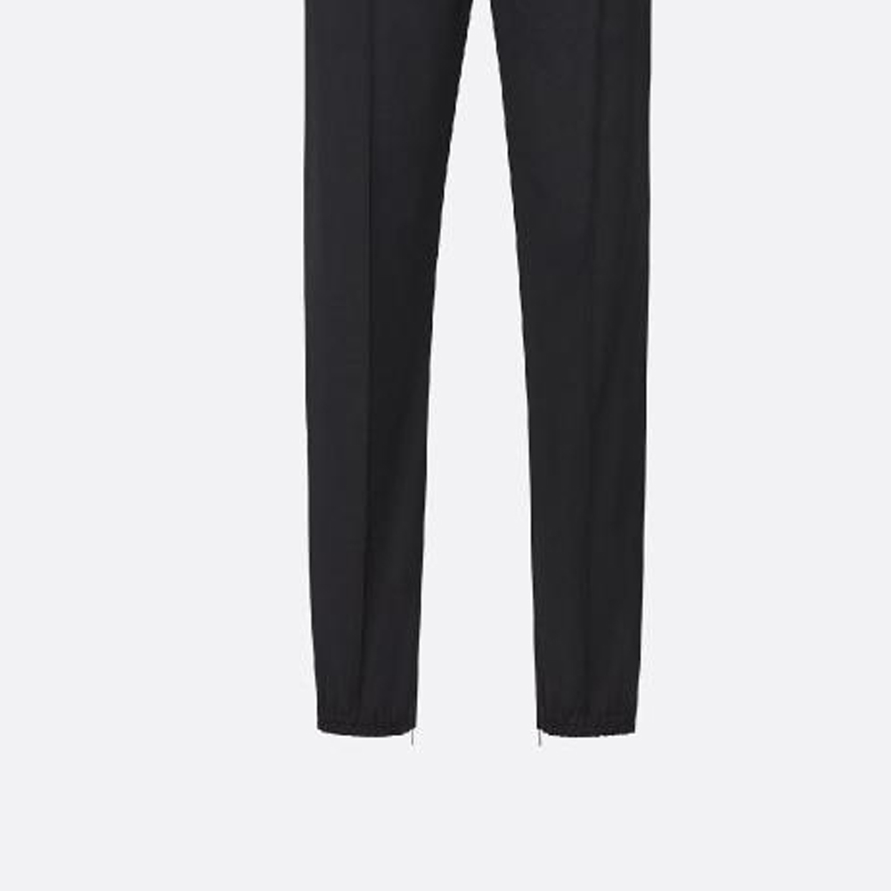 Purchase DIOR Seluar Kasual Hitam Tali Pinggang Lurus Mid-Waist. 733C138E3226-900