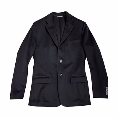 DIOR Black Solid Single-Breasted Long Sleeve Blazer. 933C224A3225-C900