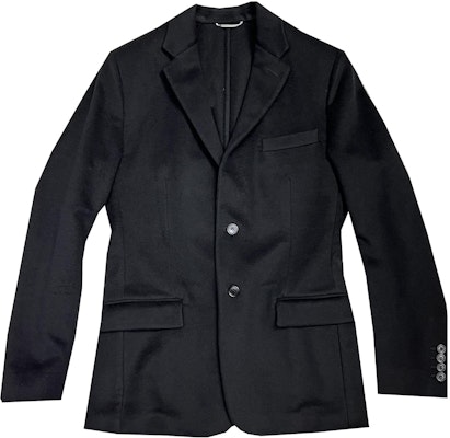 DIOR Black Solid Single-Breasted Long Sleeve Blazer. 933C224A3225-C900 Order DIOR Black Solid Single-Breasted Long Sleeve Blazer. 933C224A3225-C900