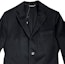 Shop DIOR Black Solid Single-Breasted Long Sleeve Blazer. 933C224A3225-C900