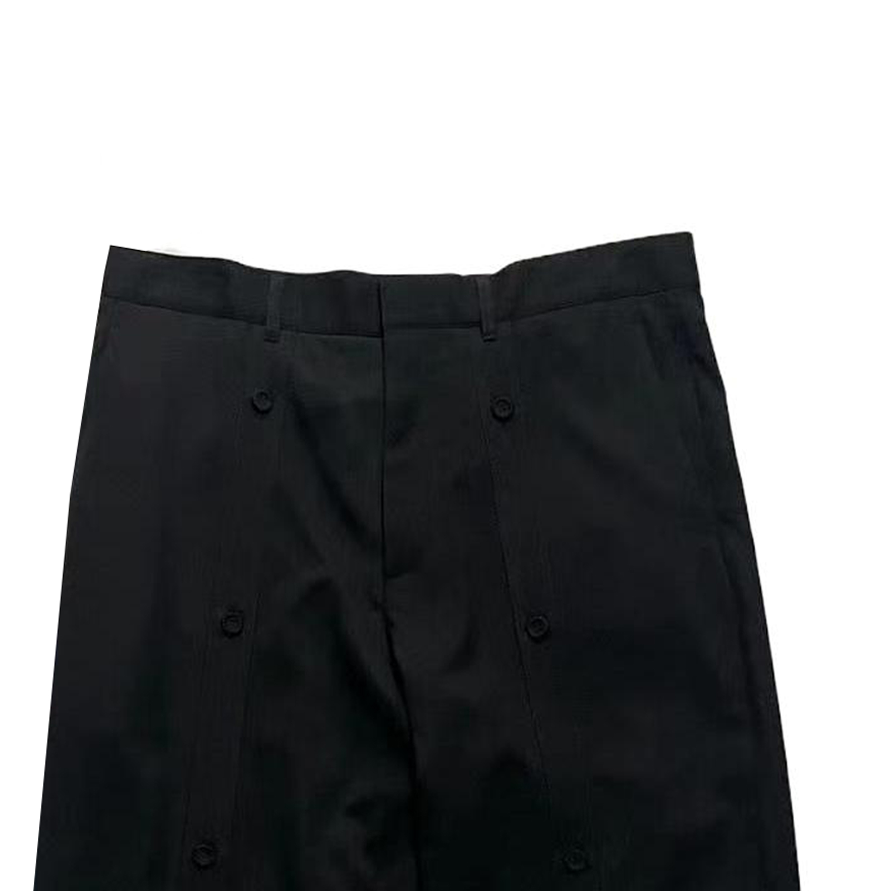 DIOR  Black Wool Twill Button Casual Pants 143C197A4739-C900 圖 4