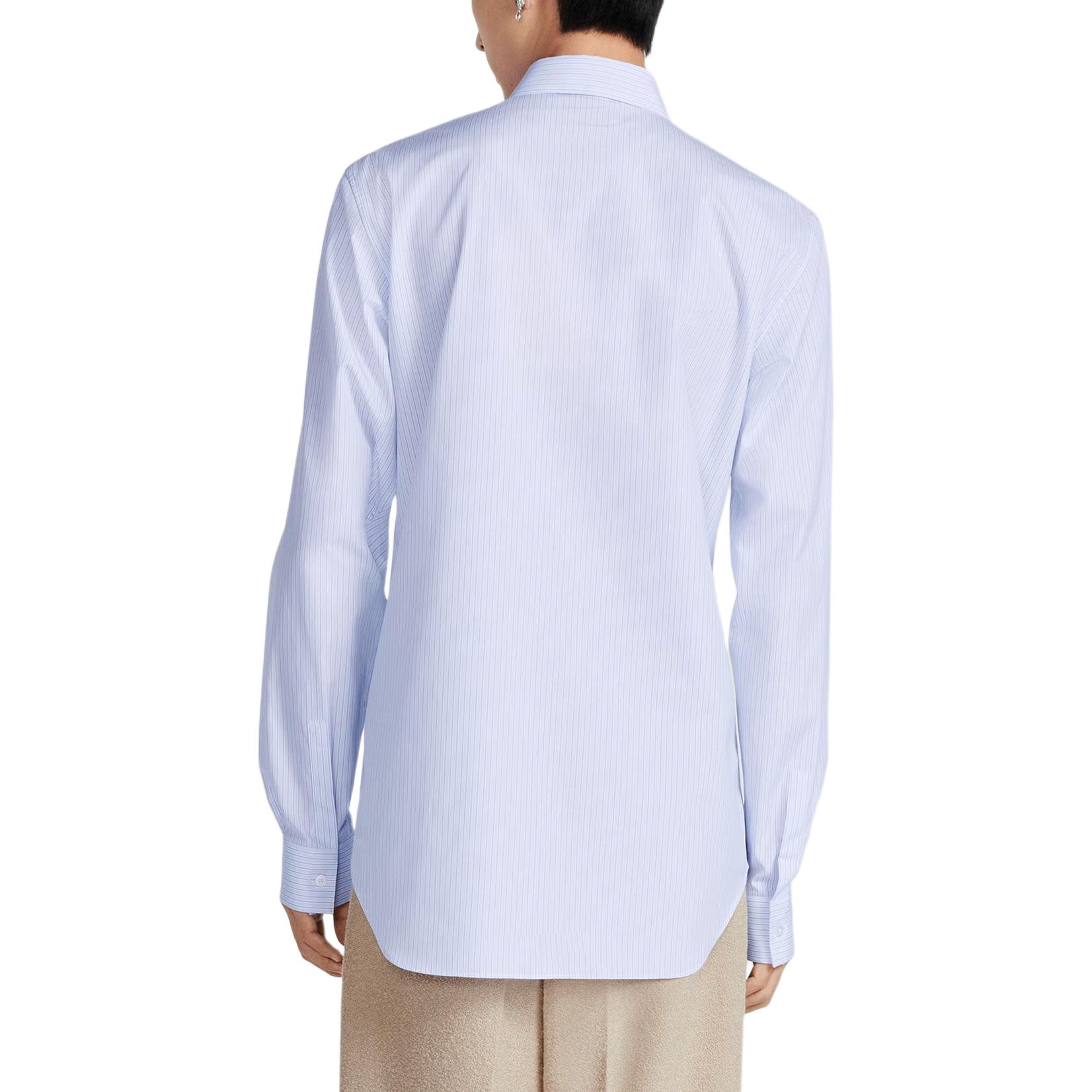 Purchase DIOR 蓝色长袖衬衫 字母logo 尖领 483C574A5981-C579