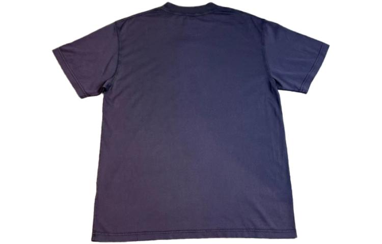 DIOR  Blue Loose-Fit T-Shirt with Solid Color Logo Embroidery. 143J649A0677-C340 圖 3