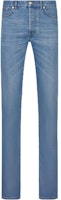 DIOR Blue Mid-Rise Slim-Fit Stretch Denim Jeans 193DS00K349X-C530 DIOR Blue Mid-Rise Slim-Fit Stretch Denim Jeans 193DS00K349X-C530