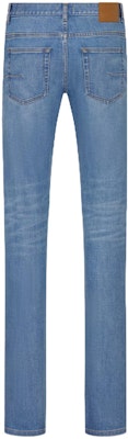 DIOR Blue Mid-Rise Slim-Fit Stretch Denim Jeans 193DS00K349X-C530 Lookbook DIOR Blue Mid-Rise Slim-Fit Stretch Denim Jeans 193DS00K349X-C530