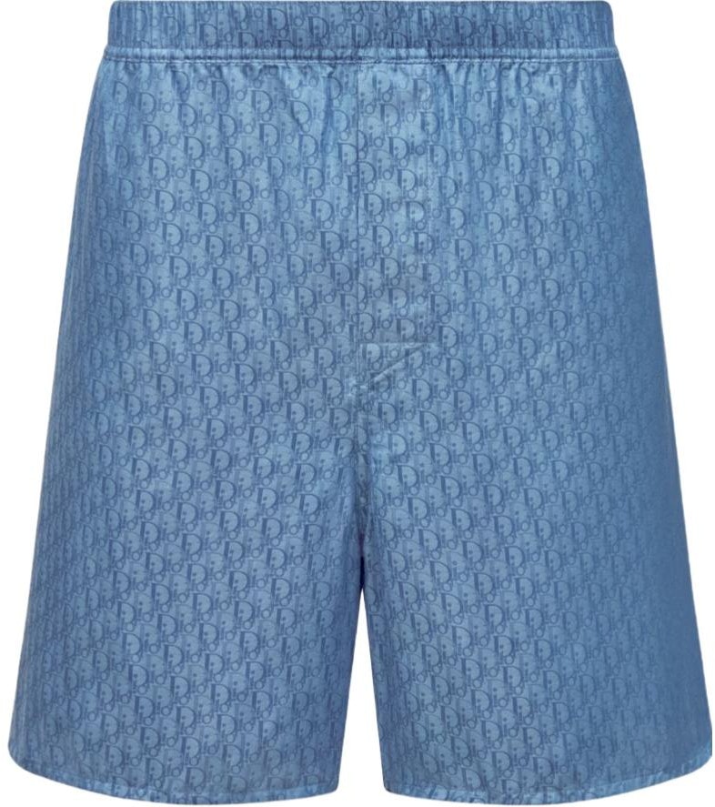 dior-blue-monogram-elastic-waist-casual-shorts-483-c102-a5231-c545