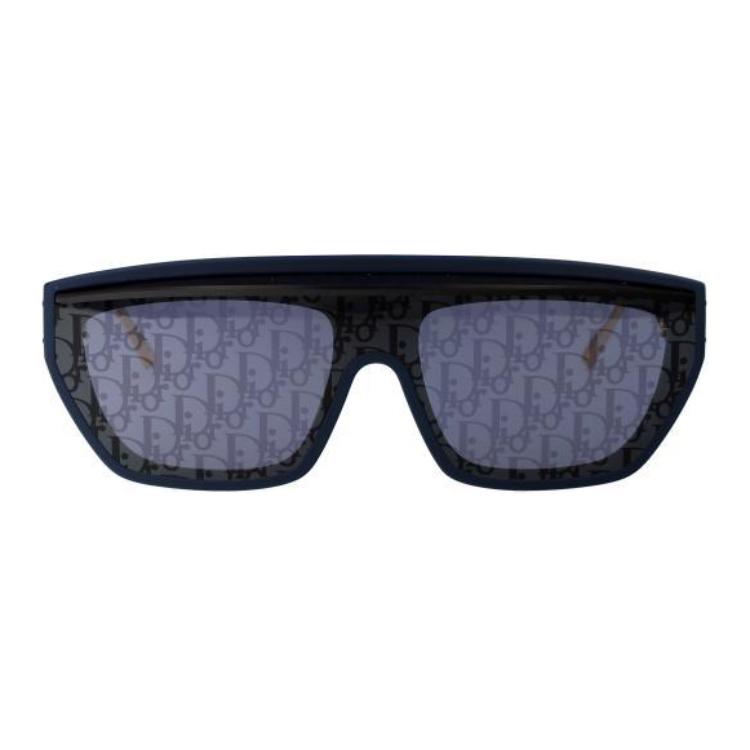 DIOR  Blue Square Plastic Logo Sunglasses CD40152U 31B8 blue 圖 3